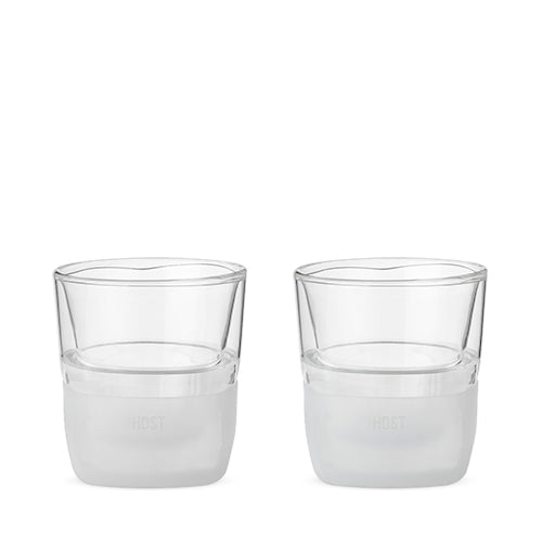 Glass Freeze Whiskey Glass (set of 2)