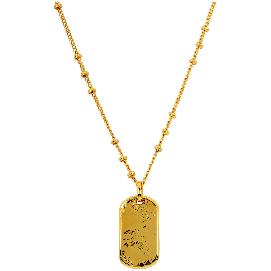 Griffin Dog Tag Necklace (gold)