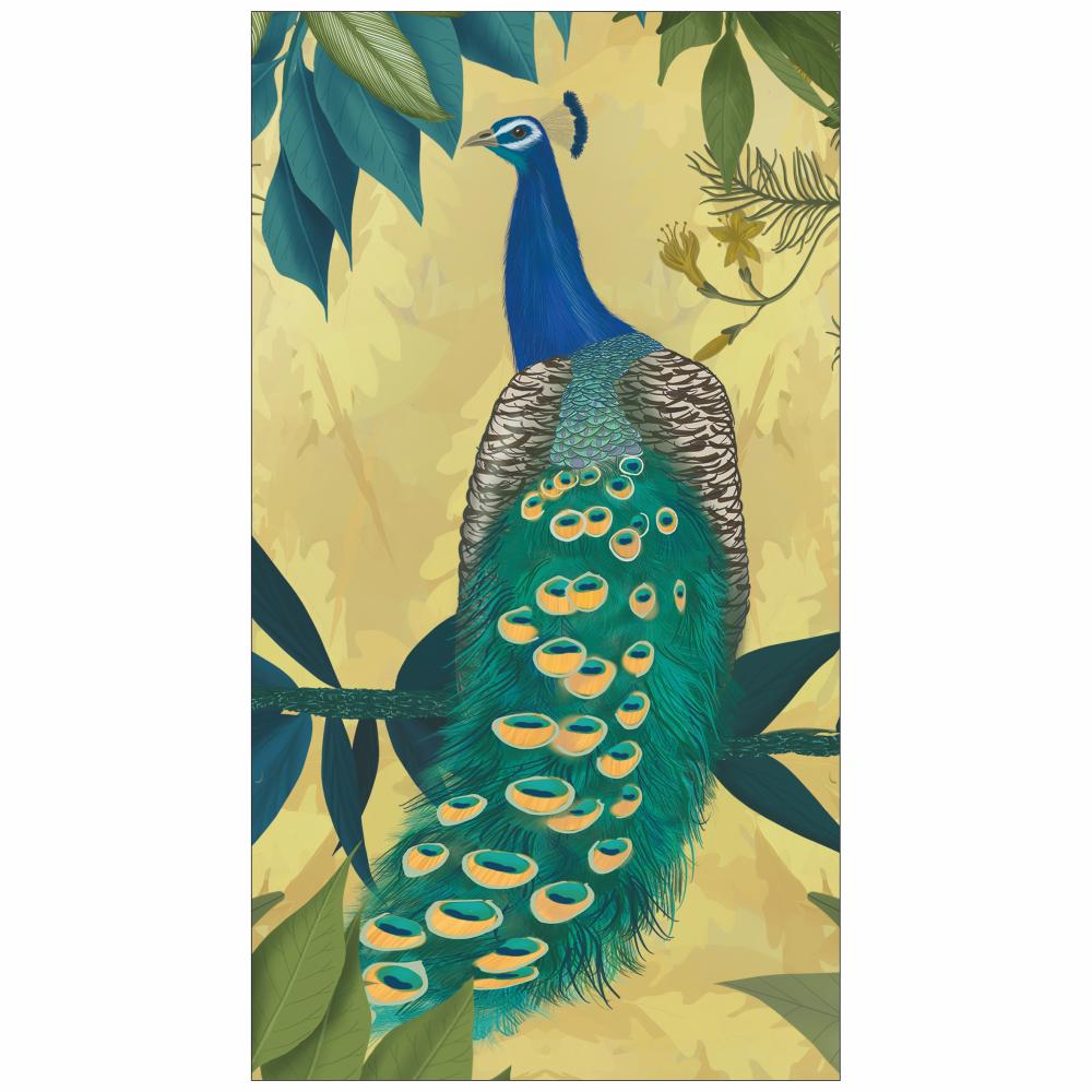 Guest Towel - Gilded Peacock