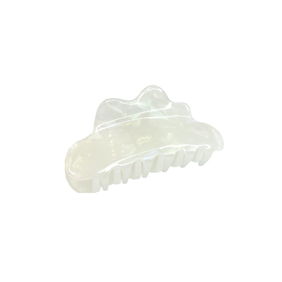 Eco-Friendly White Cloud Claw Clip