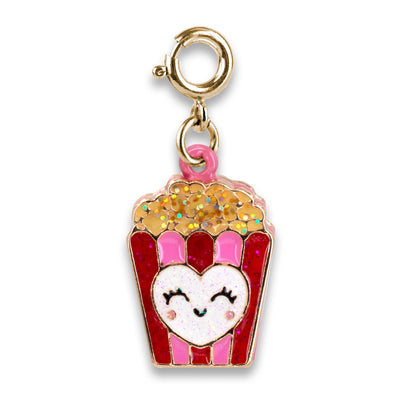 GOLD GLITTER POPCORN CHARM