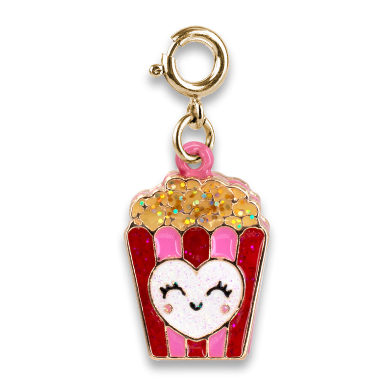 GOLD GLITTER POPCORN CHARM