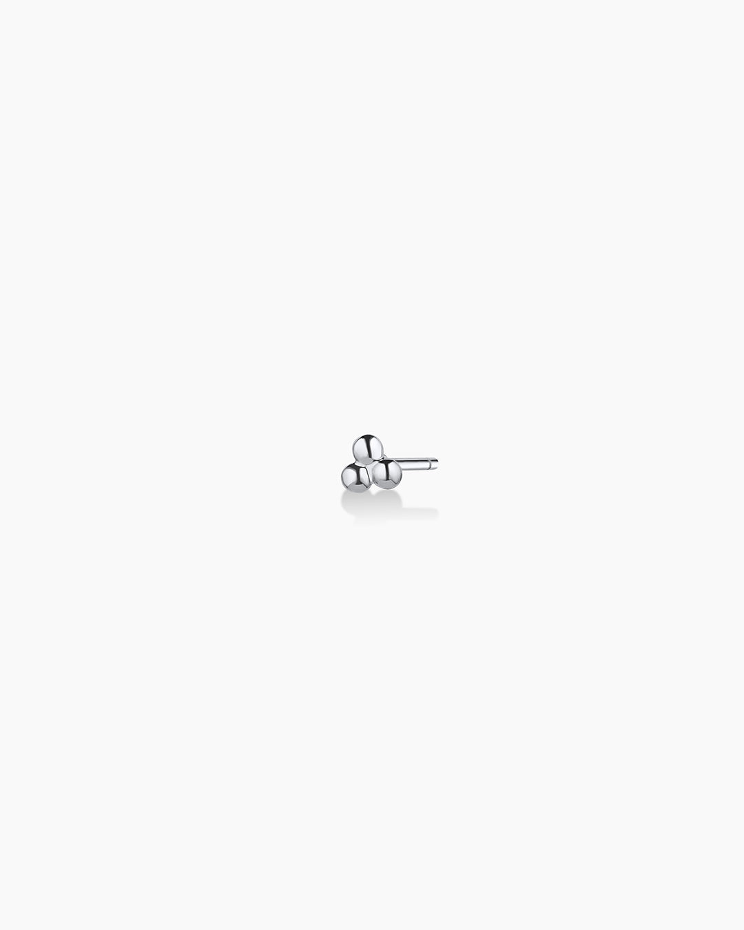 Bali Stud (rhodium)