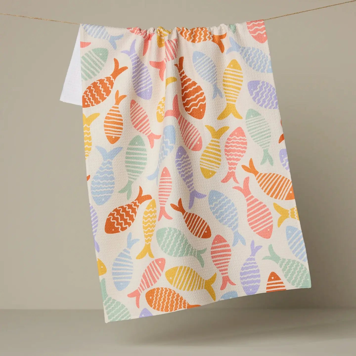 FISH FLIP TEA TOWEL