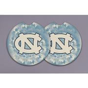 Car Coasters - University of North Carolina (Tie-Dye)