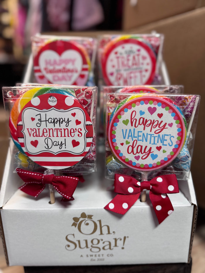 VALENTINE MIX UP POPS WITH ASSORTED CANDY