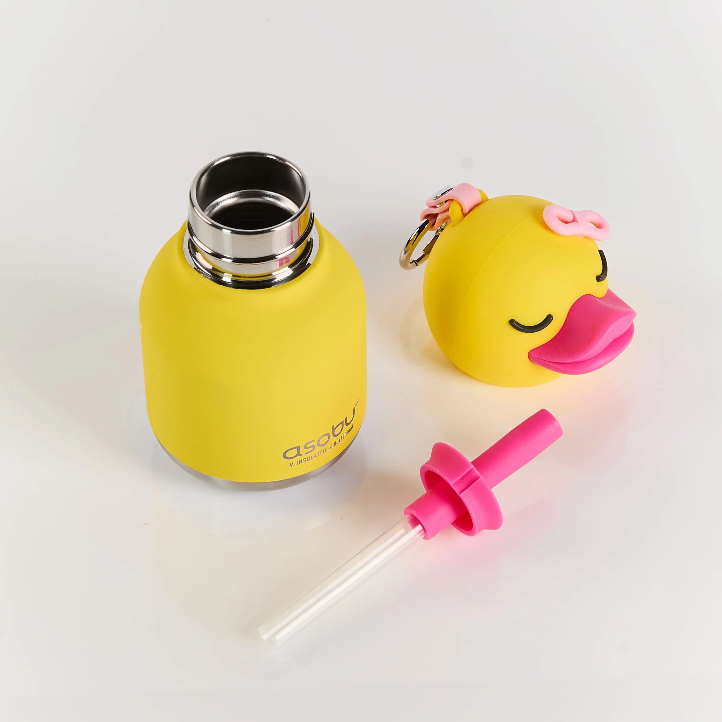 Bag Charm Water Bottle - Ducky