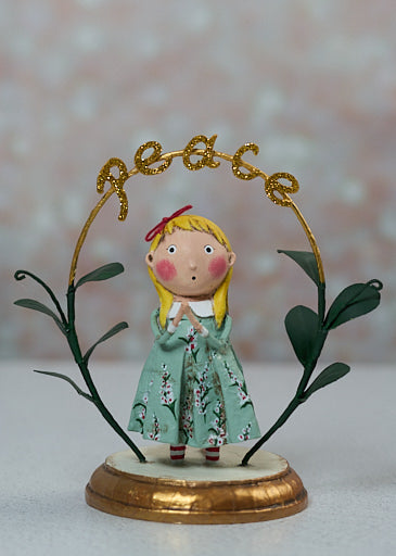 "PRAYING FOR PEACE" FIGURINE
