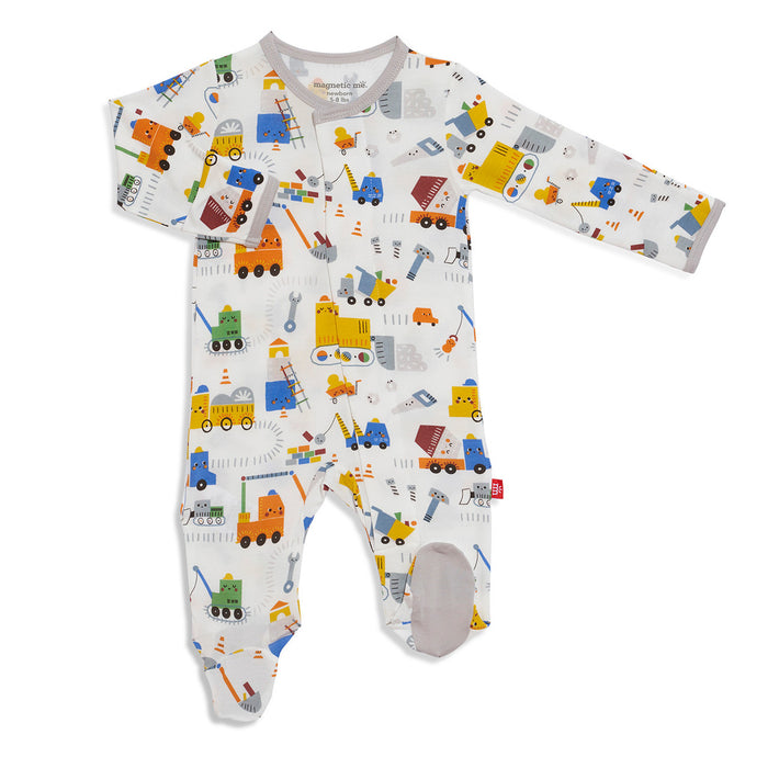 TOE ZONE MODAL FOOTIE 3-6 MOS
