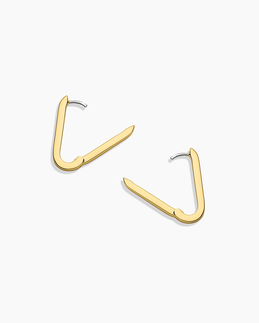Parker Huggies - gold (stainless steel post)