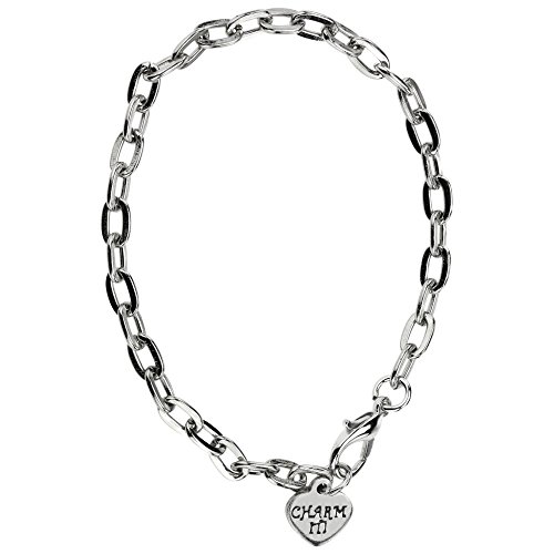 Charm It Silver Chain Bracelet