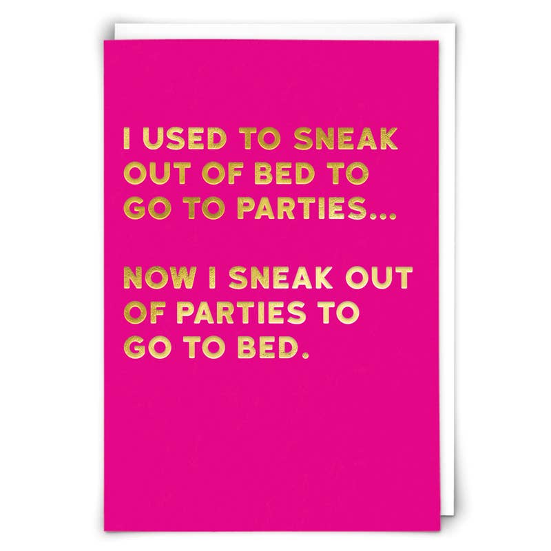 "Parties" Greeting Card