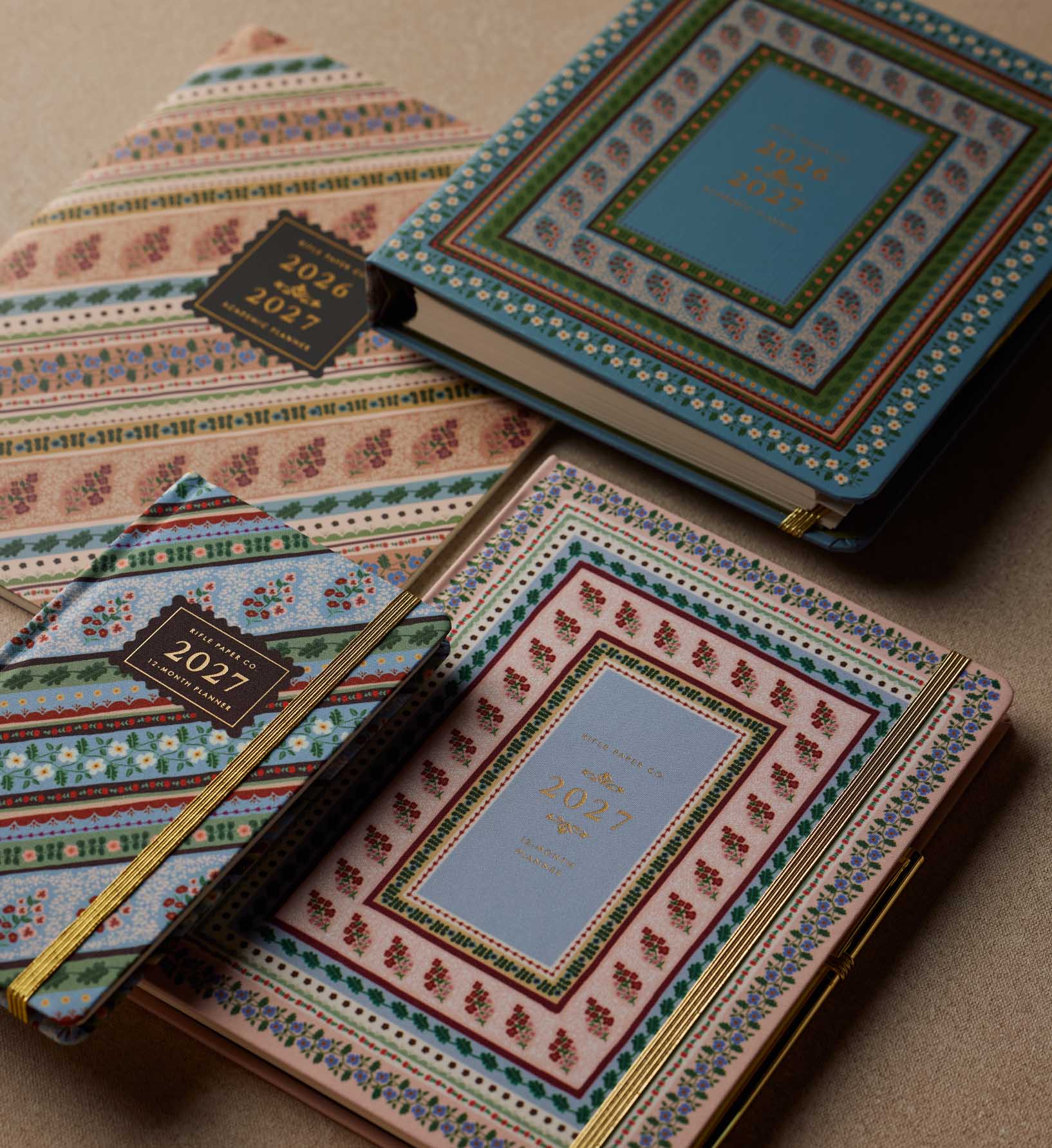 2027 PAISLEY 12 MONTH HARDCOVER PLANNER & PEN