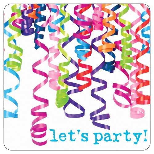 Dessert 7" Paper Plates - Let's Party 8 ct.