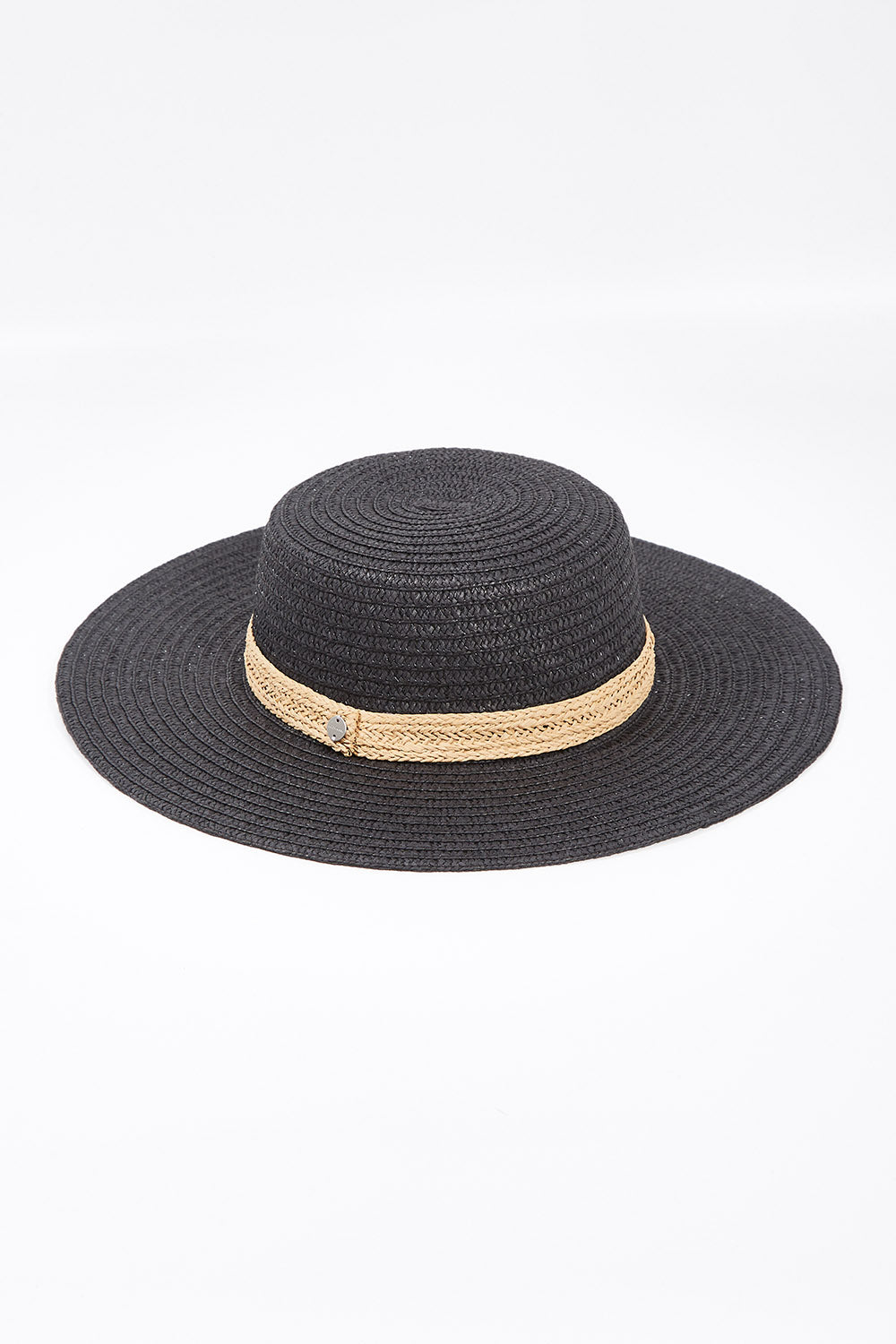 WOMEN'S WIDE BRIM ADALITA BLACK HAT