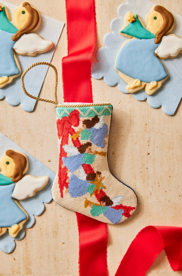 Sally King Benedict: Little Angels Bauble Stocking