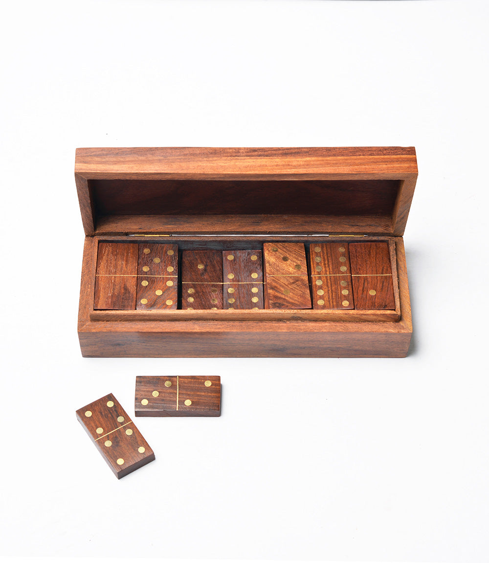 Wooden Domino Set
