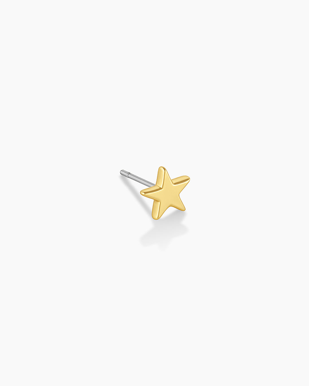 Star Charm Stud - Gold