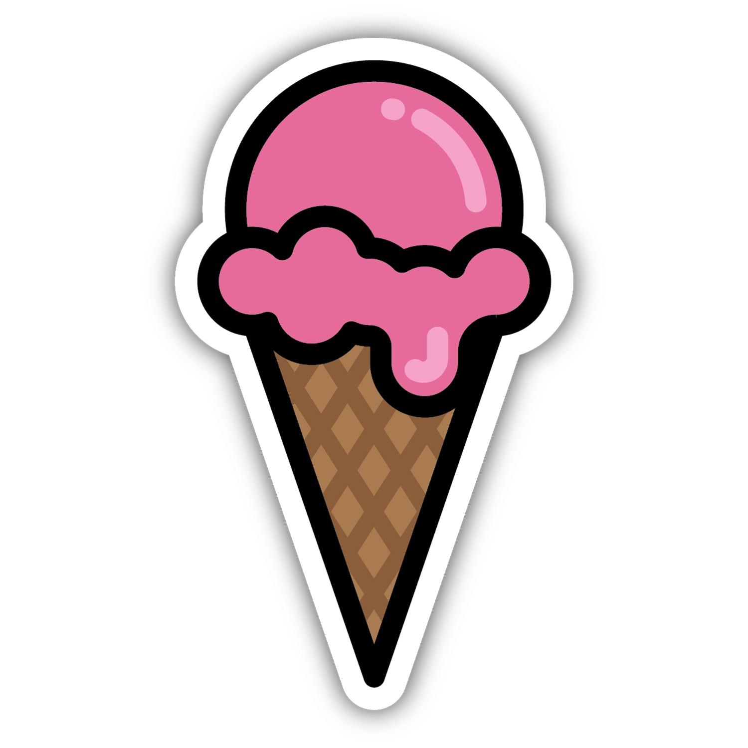 ICE CREAM CONE STICKER