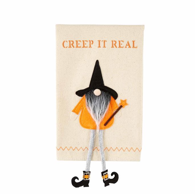 Creep Dangle Gnome Witch Towel