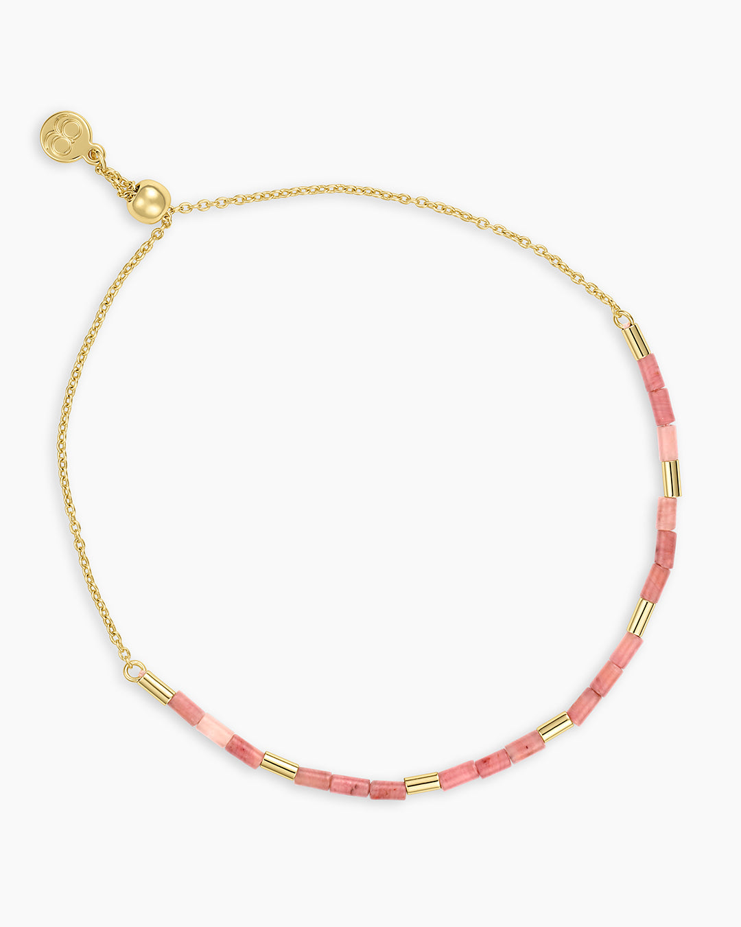 Power Gemstone Tatum Bracelet for Compassion (Rhodochrosite)