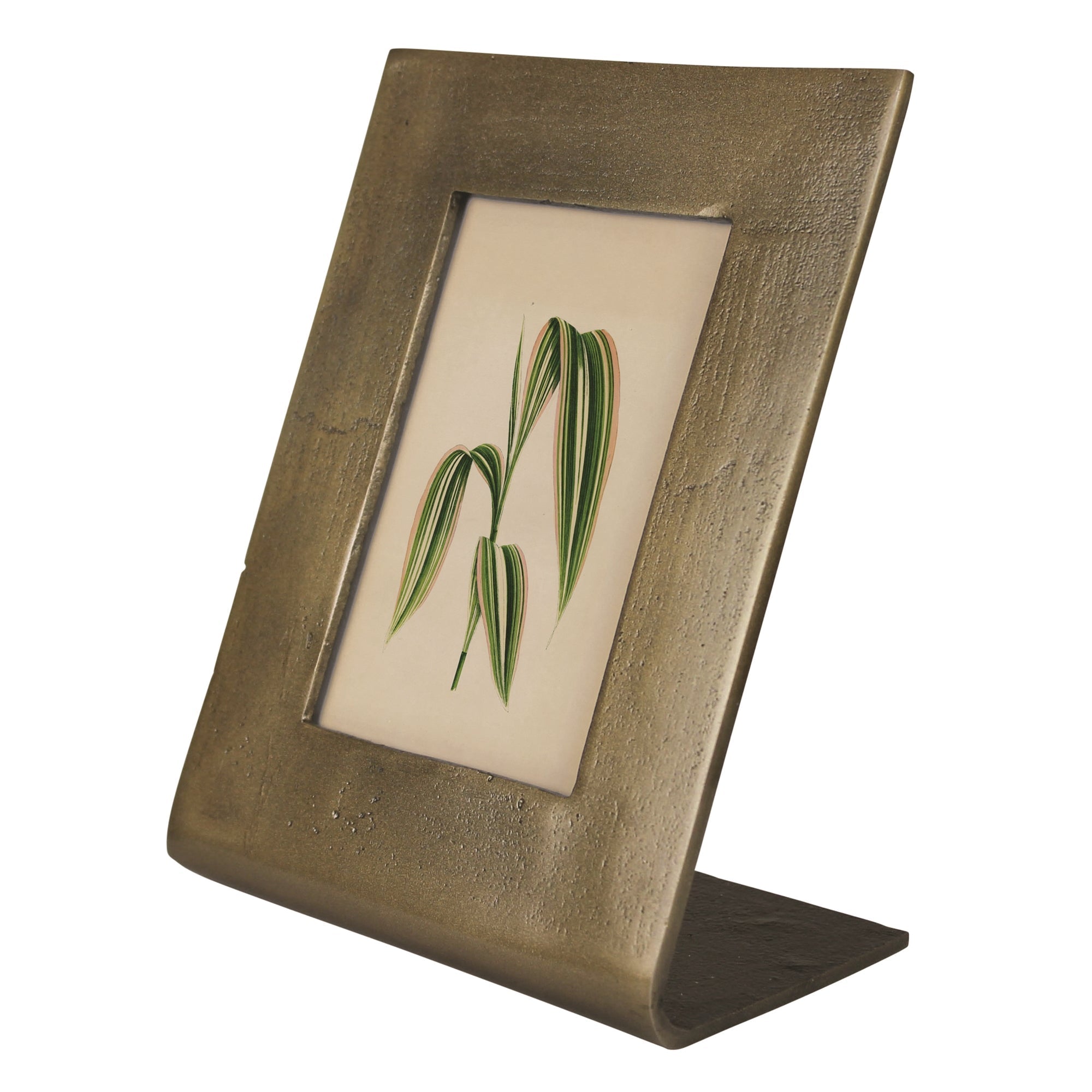 BRASS PICTURE FRAME-VERTICAL 4X6