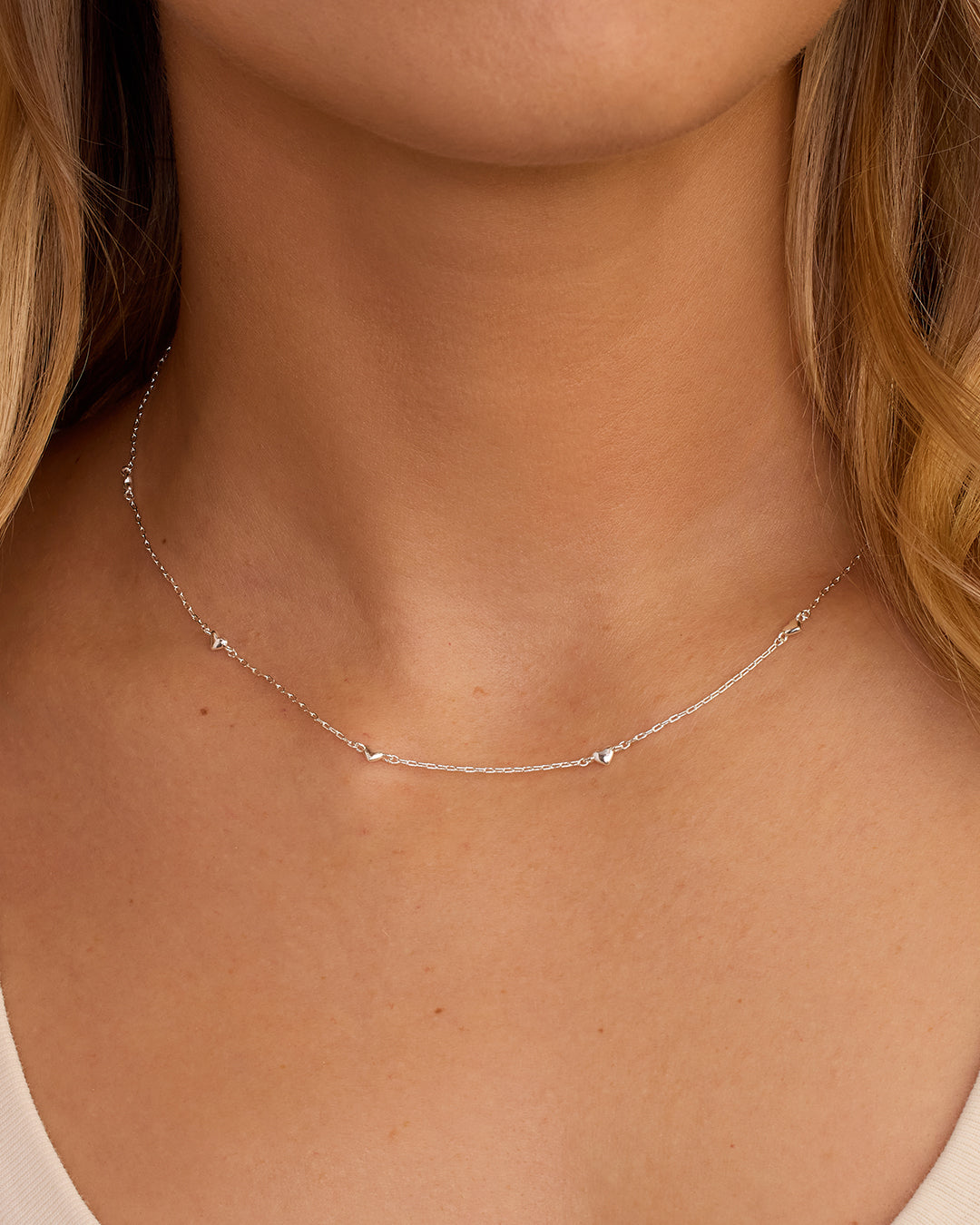 Amour Necklace - Silver