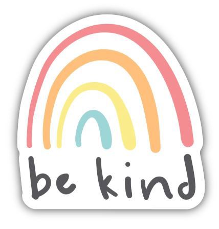 BE KIND STICKER