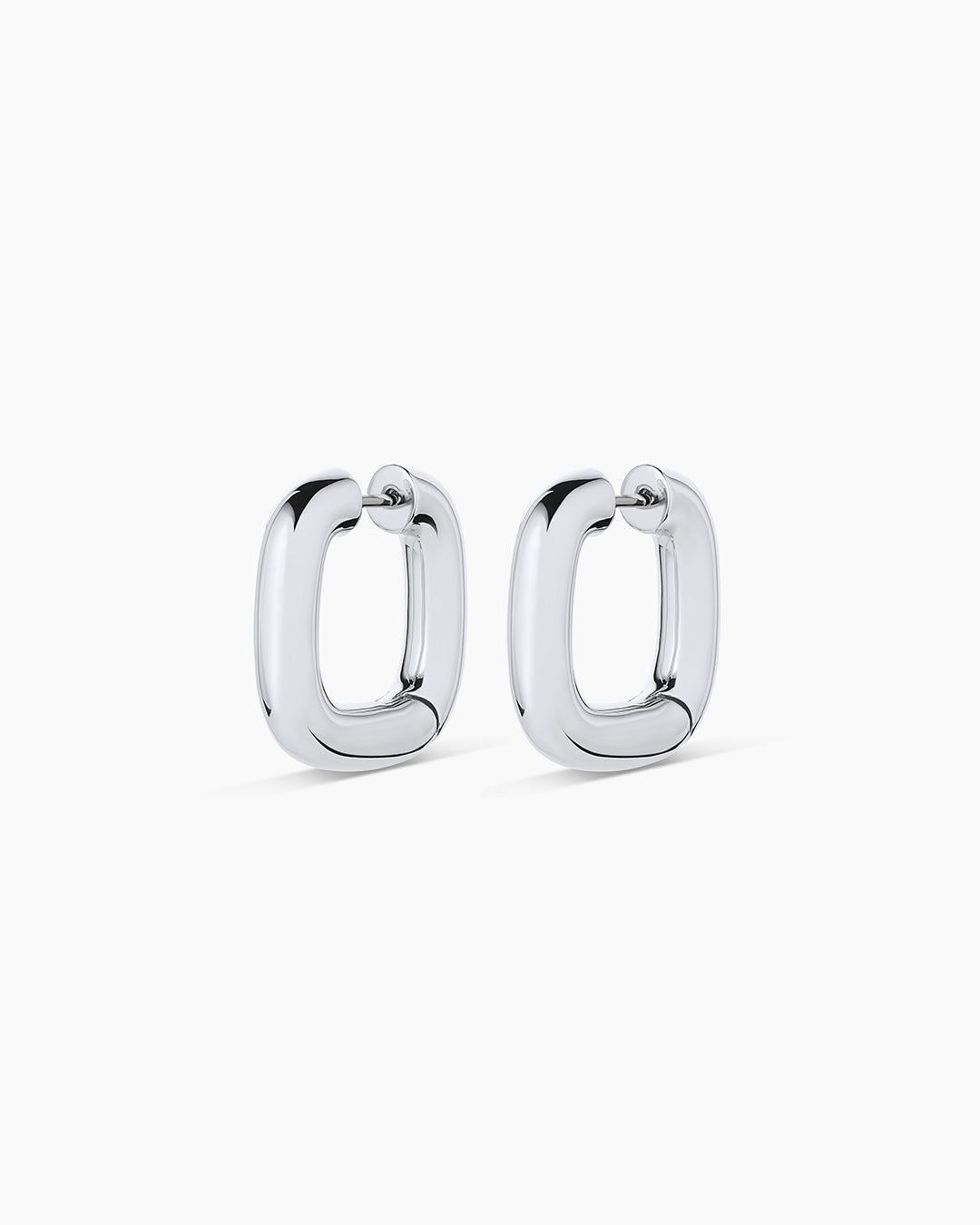 Charlie Hoops (silver)