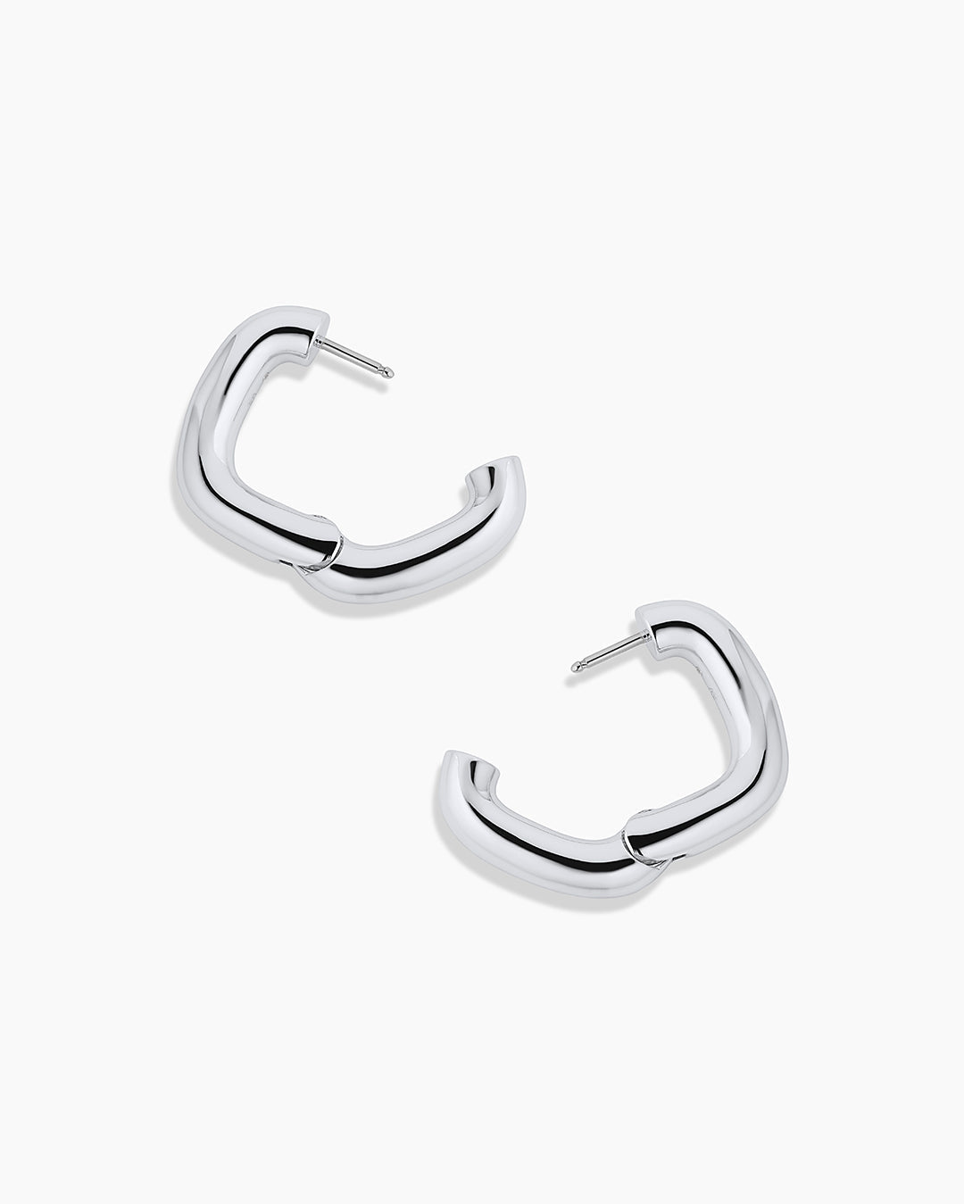 Charlie Hoops (silver)
