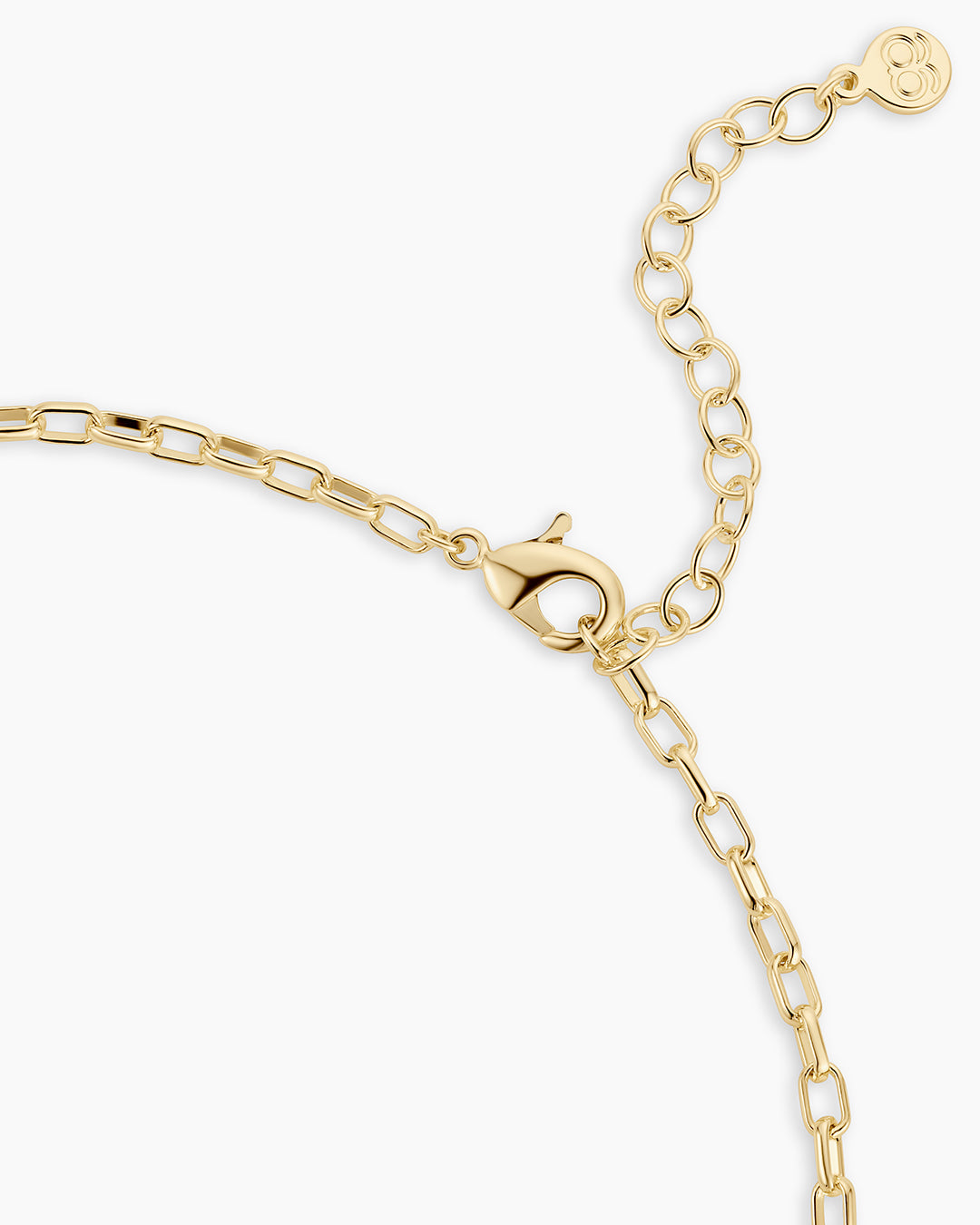 Connection Mini Charm Necklace (gold)