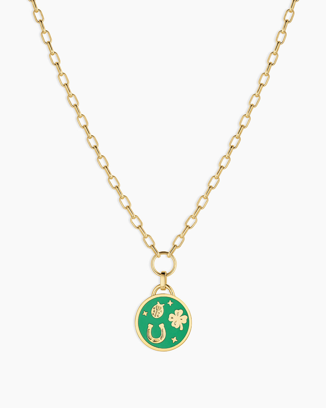 Feeling Lucky Coin Necklace (gold)