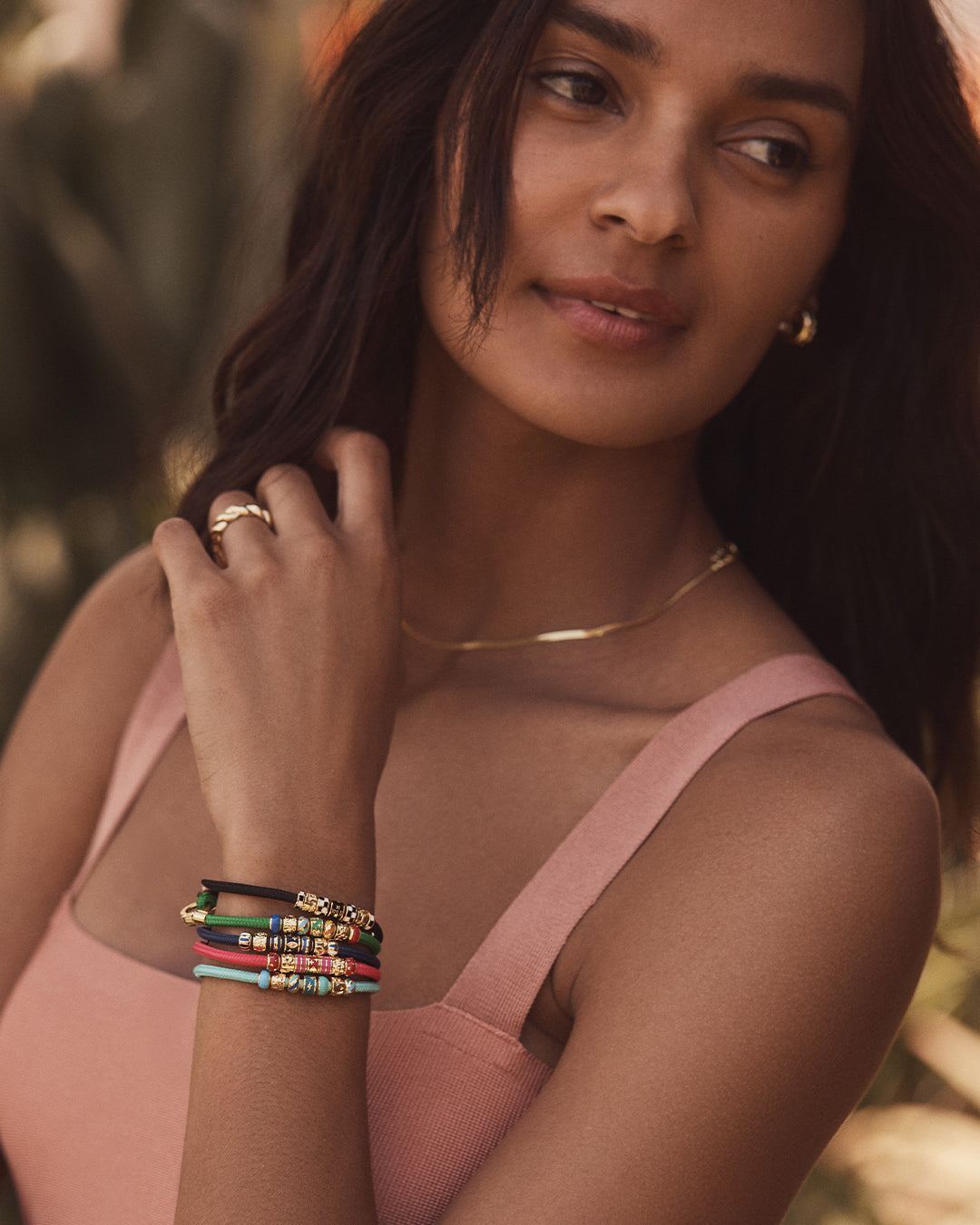 Lose Yourself Paracord Bracelet (gold)