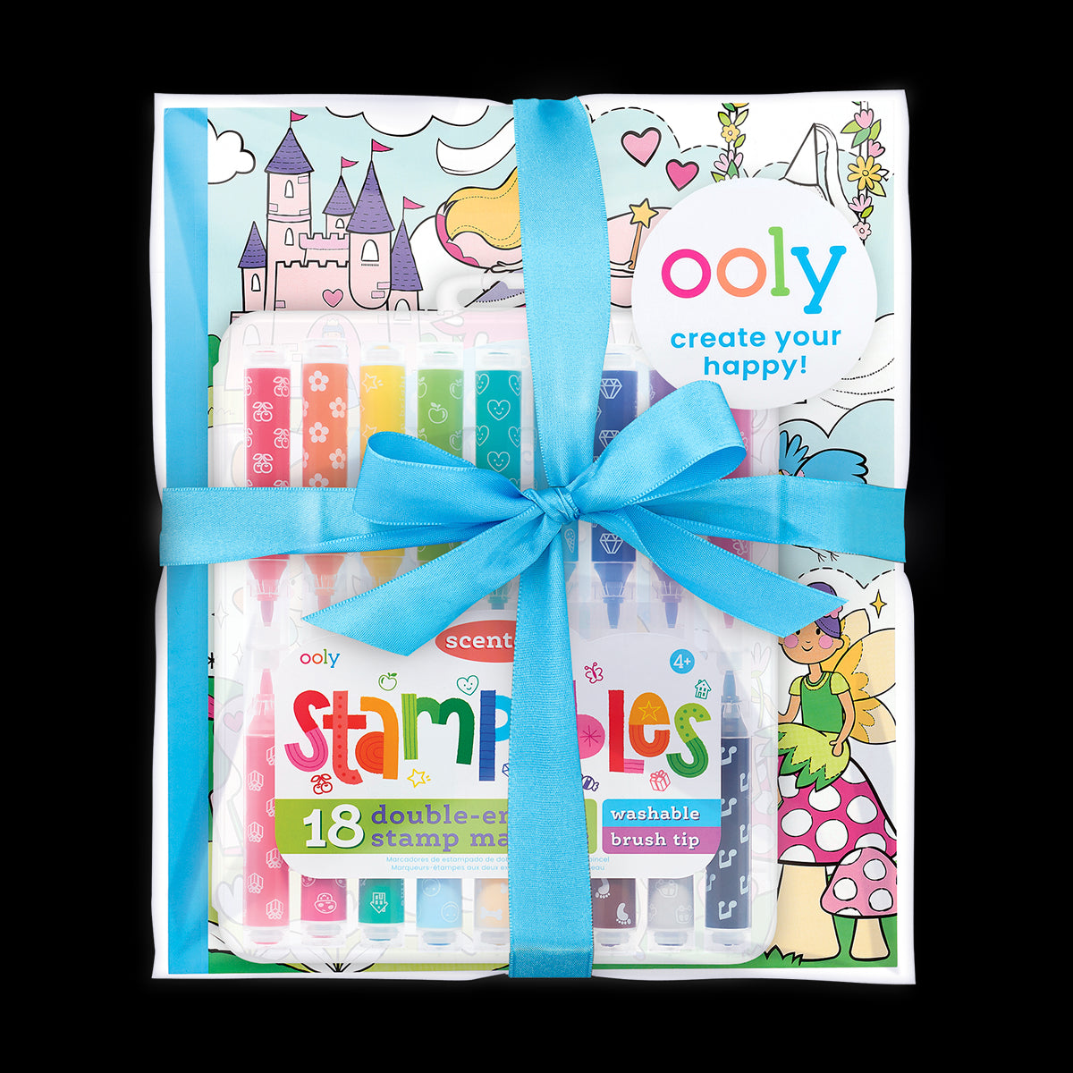 Princesses & Fairies Stampables Coloring Pack