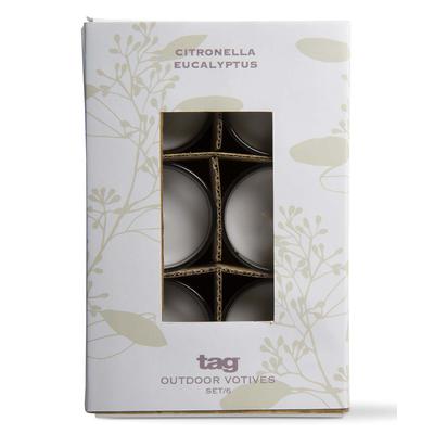 Citronella Eucalyptus Votives (set of 6)