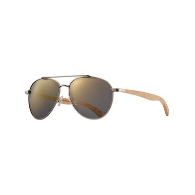Amador Matte Gold/Beechwood/Amber - polarized
