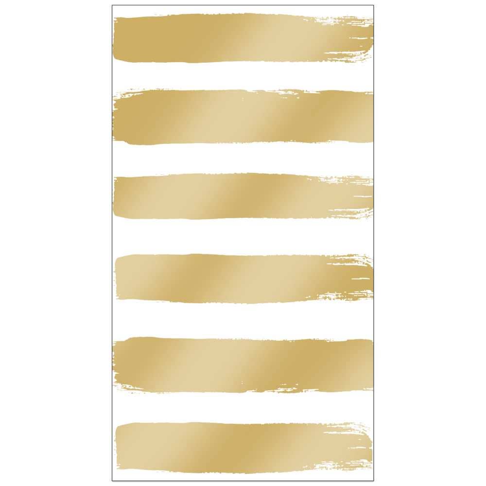 Guest Towel - Fashion Stripes, Gold