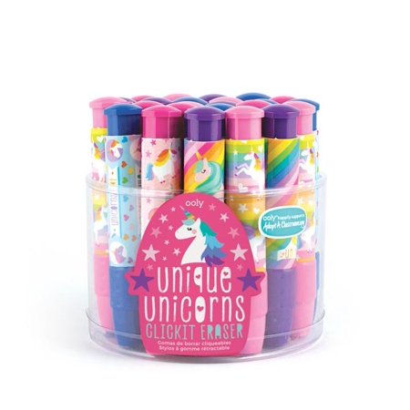 Click-It Erasers: Unique Unicorns