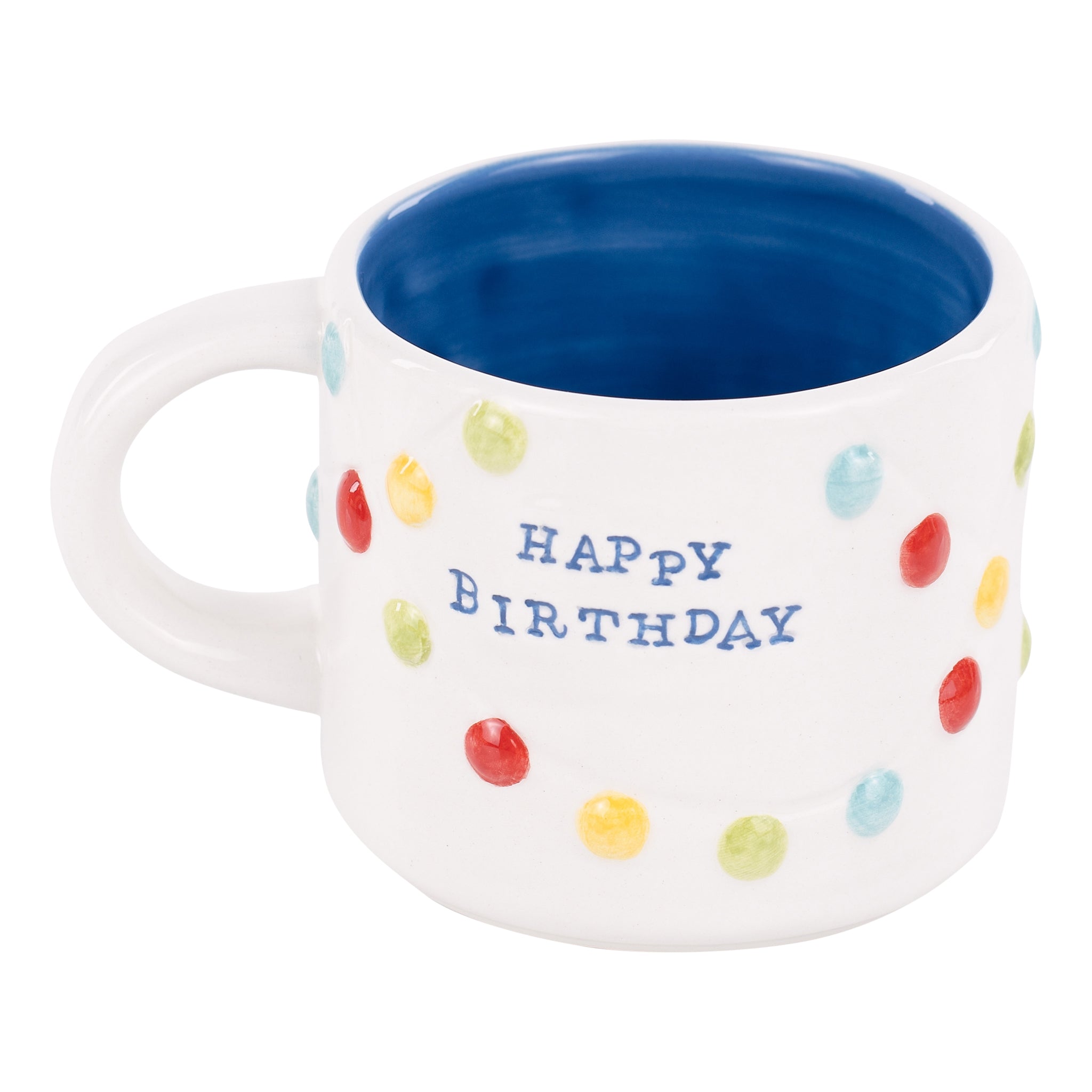 HAPPY BIRTHDAY POM POM MUG