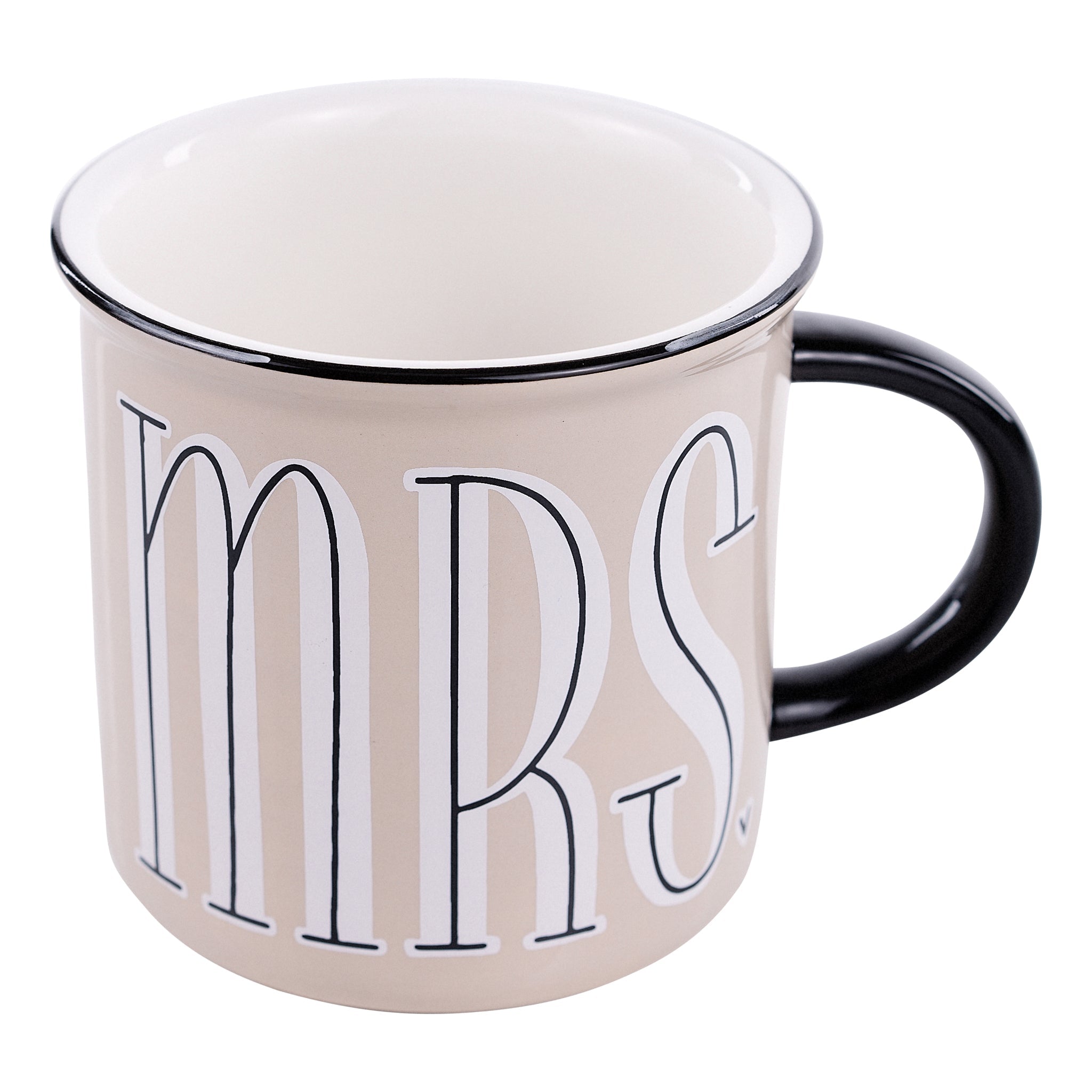 NEUTRAL MR. OR MRS. CAMPFIRE MUG SET