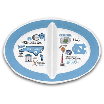 UNC 2 SECTION PLATTER