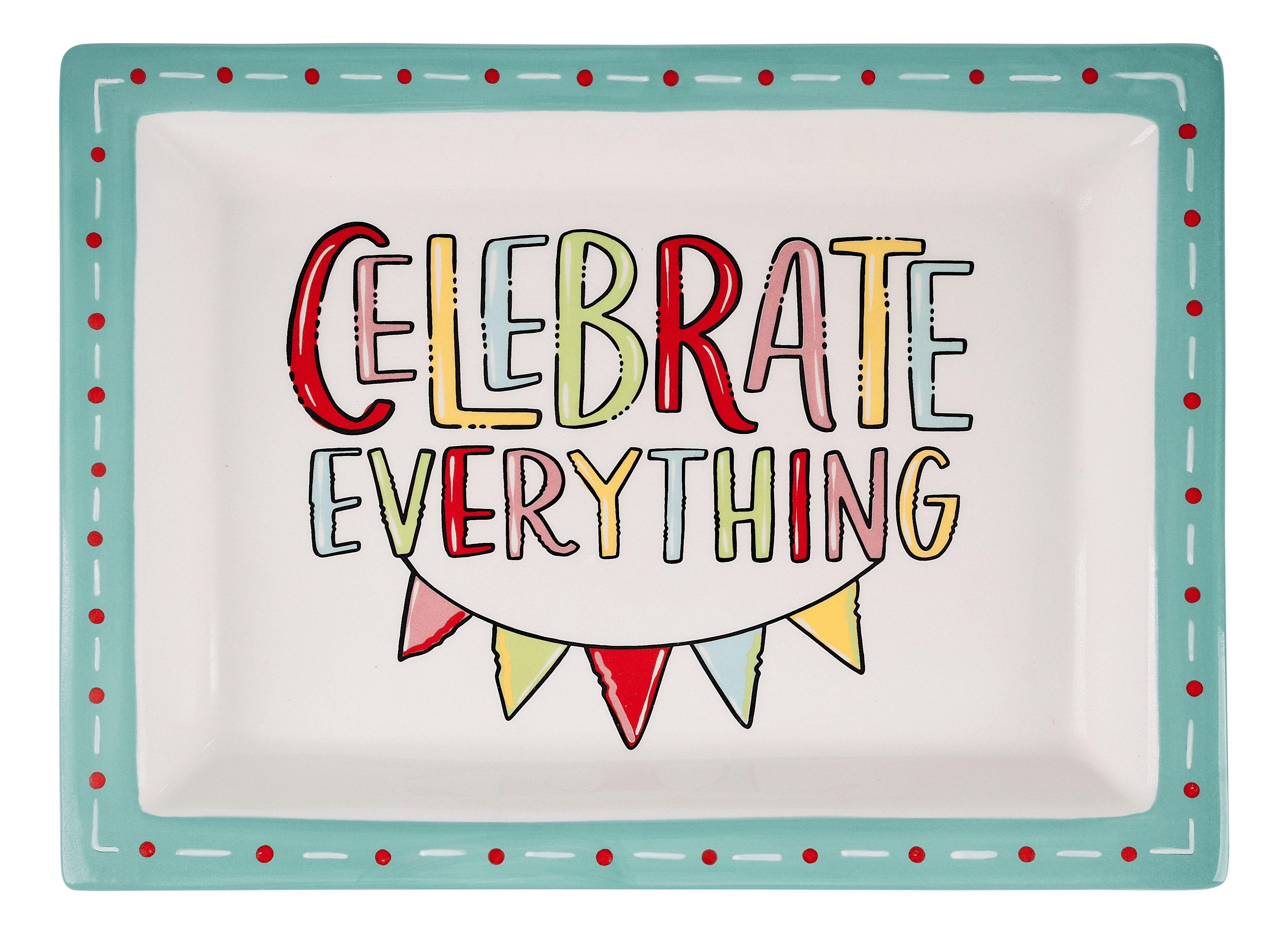 CELEBRATE EVERYTHING TRINKET TRAY