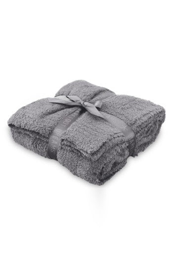 Cozy Chic Ribbed Throw - Dove Gray