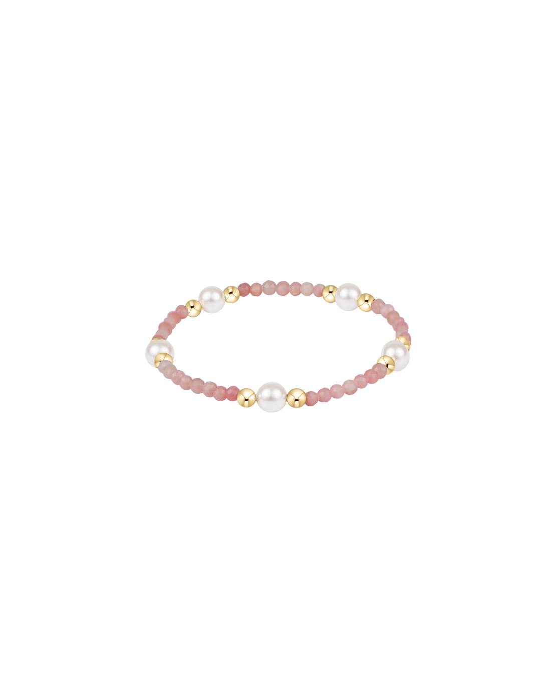 Purpose Pearl 6mm Gem Bracelet - Pink Opal