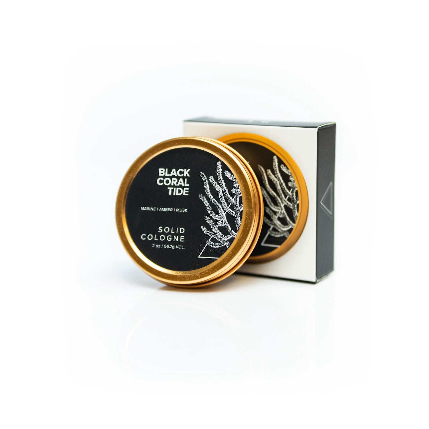 Black Coral Tide Solid Cologne 2 oz.