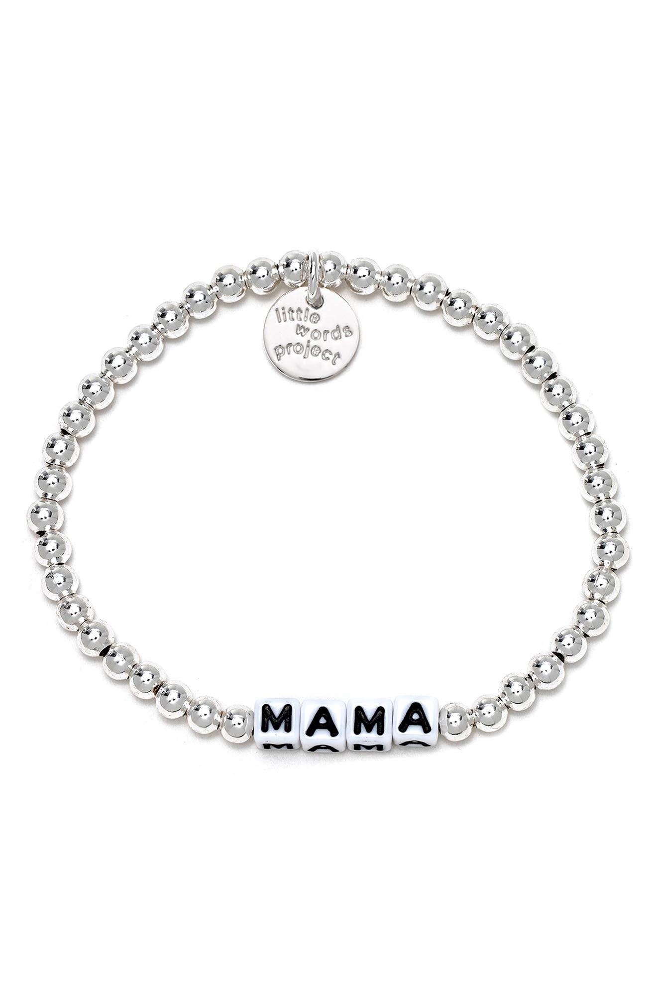 Solid Silver Filled-Mama S/M