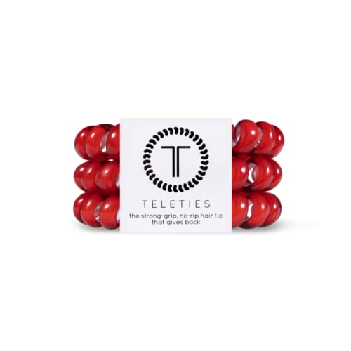 Spiral Hair Coils - Large - Scarlet Red