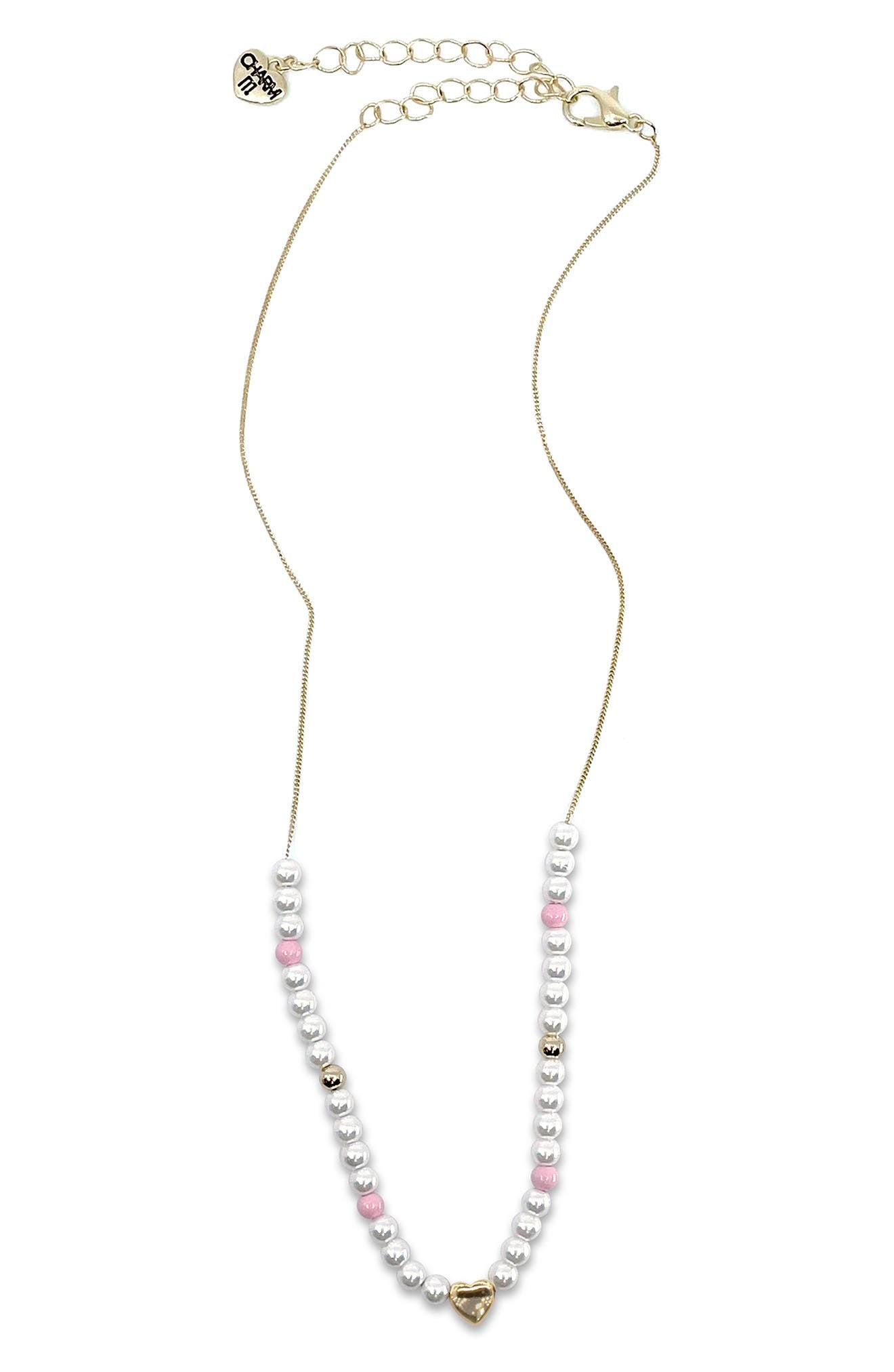 GOLD PEARL BEAD NECKLACE