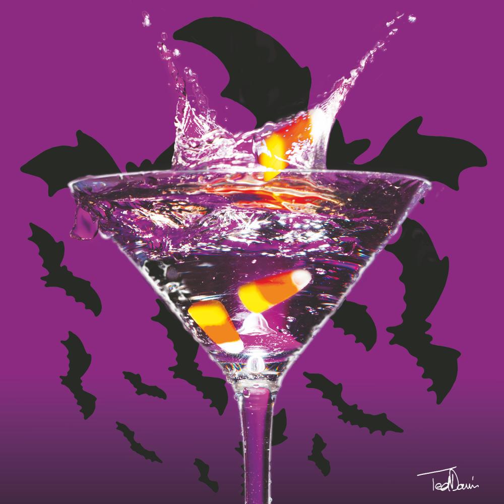 Cocktail Napkin - Spooky Splash
