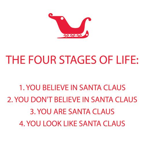 Cocktail Napkin - The Four Stages